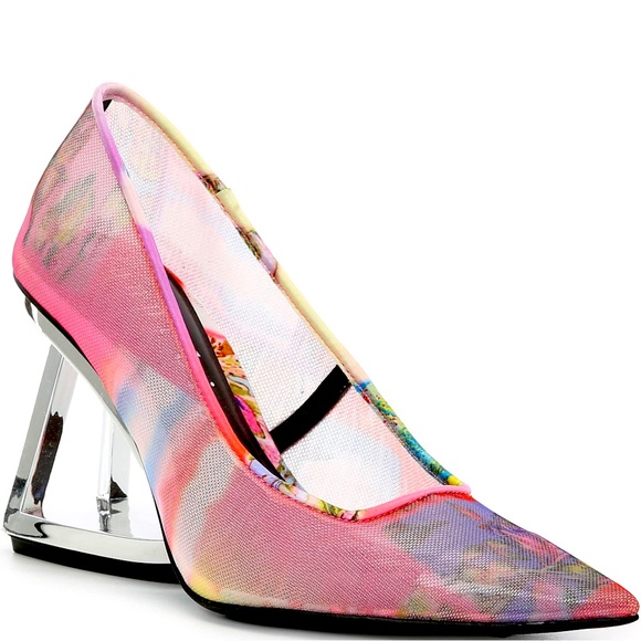 Gianni Bini Shoes Nwt Gianni Binipamalaa Printed Mesh Architectural Gianni Bini Shoes Nwt Gianni Binipamalaa Printed Mesh Architectural